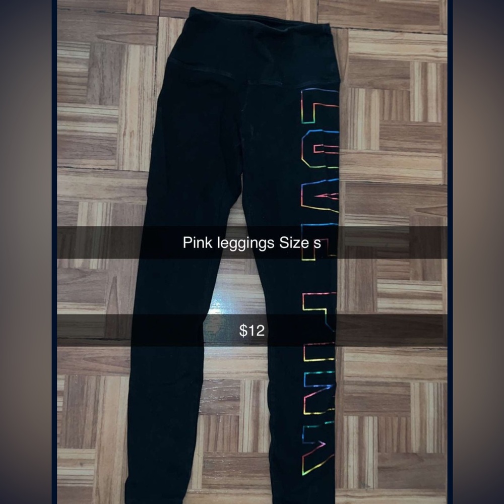 Size s leggings from pink